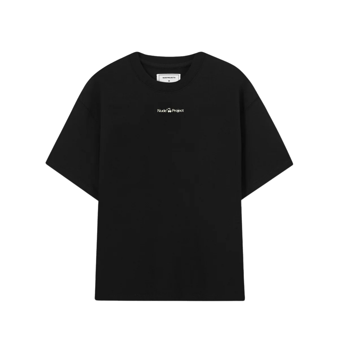 Camiseta Nude Cherry Logo Preta