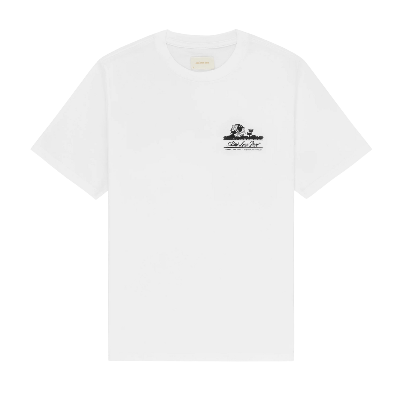 Camiseta Aimé Leon Dore Unisphere Branca