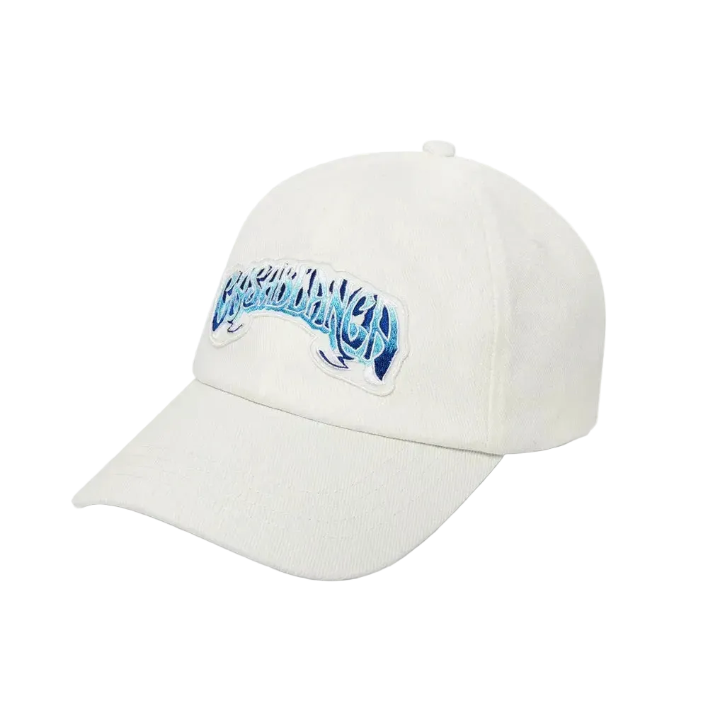 Boné Casablanca Blue Fade Off-White