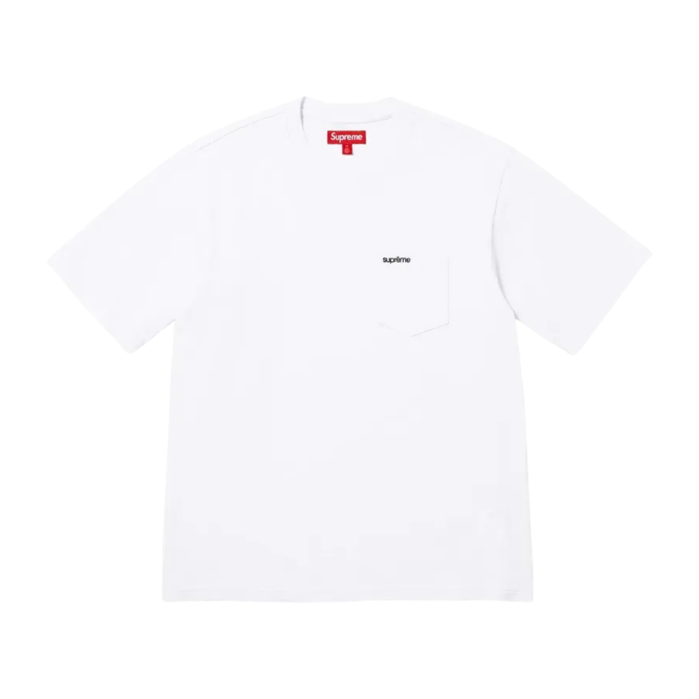 Camiseta Supreme S/S Pocket Branca