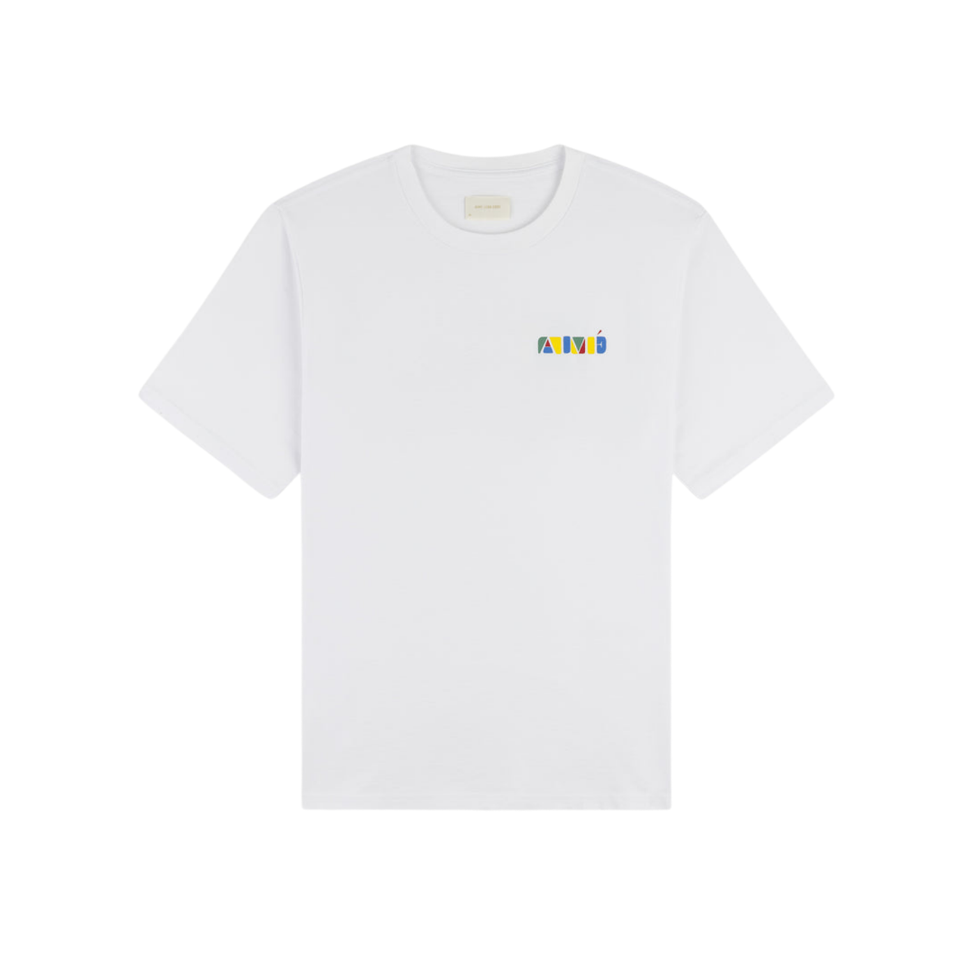 Camiseta Aimé Leon Dore Stacked Logo Bright White