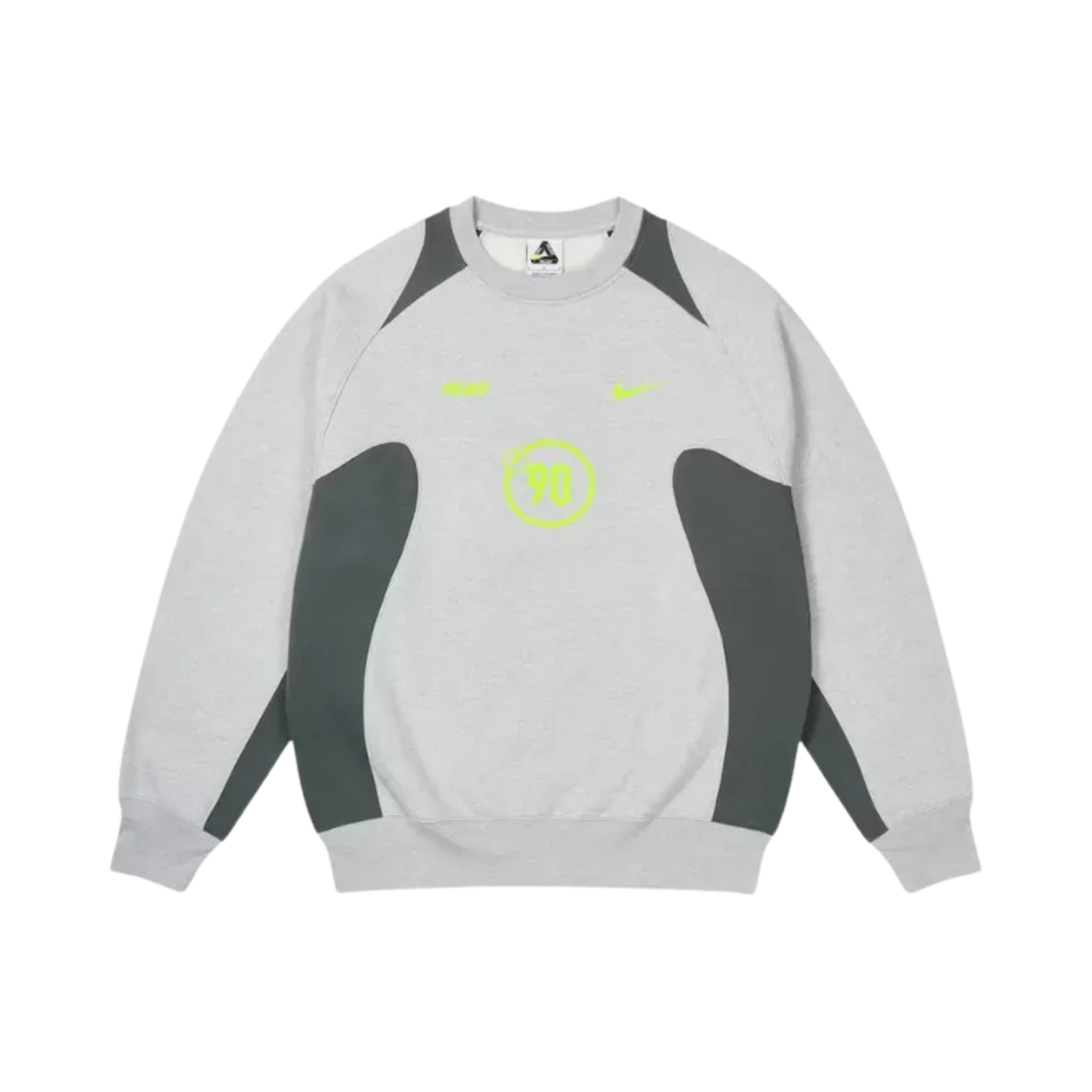 Crewneck Nike x Palace Total P90 Grey Marl