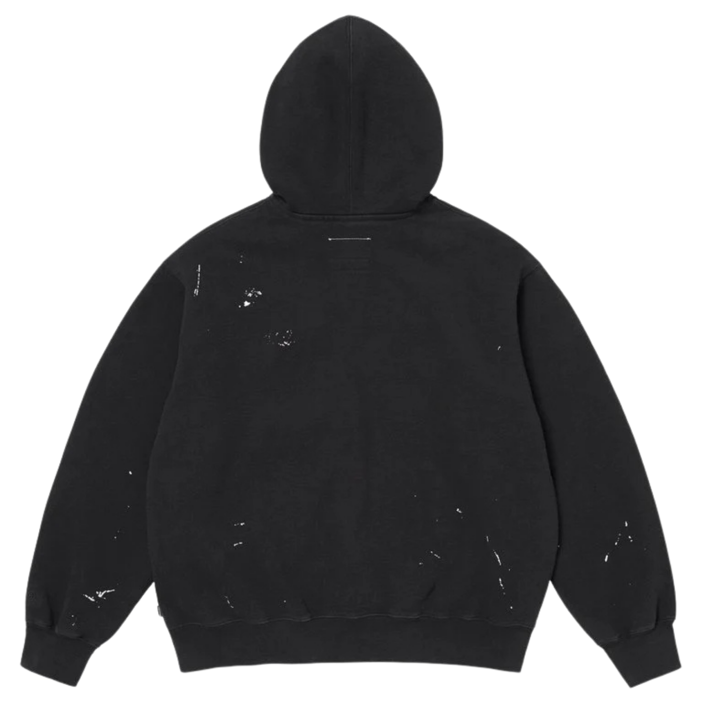 Moletom Zip Up Supreme x MM6 Maison Margiela Box Logo Preto