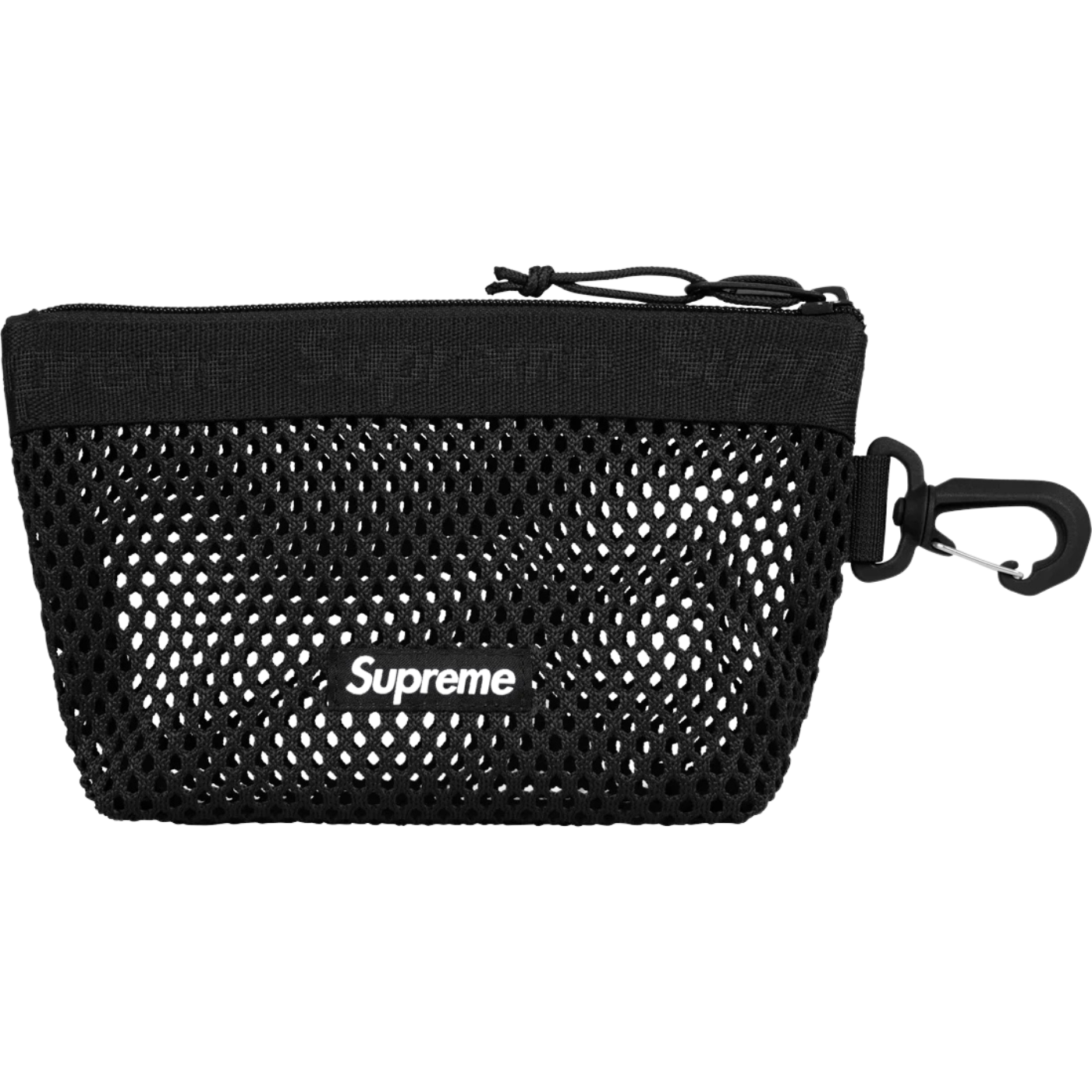 Supreme Mesh Mini Pouch Preto