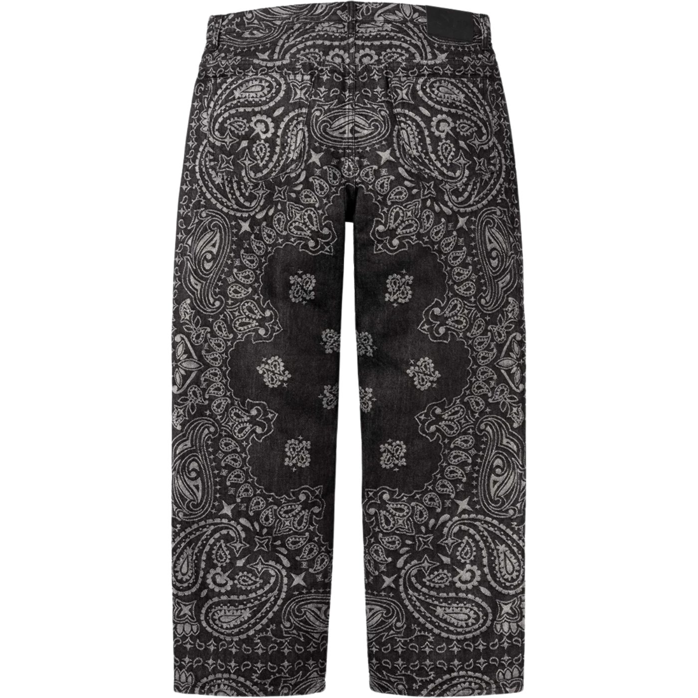 Calça Supreme Jacquard Bandana Preta
