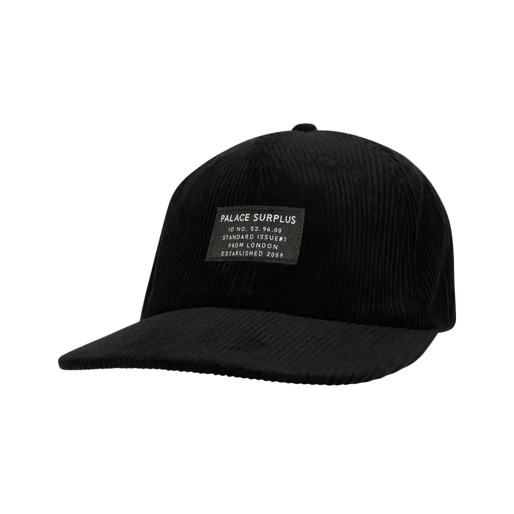 Boné Palace Surplus Corduroy Preto