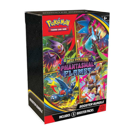 Pokémon Combo de Booster ME02 - Phantasmal Flames Inglês