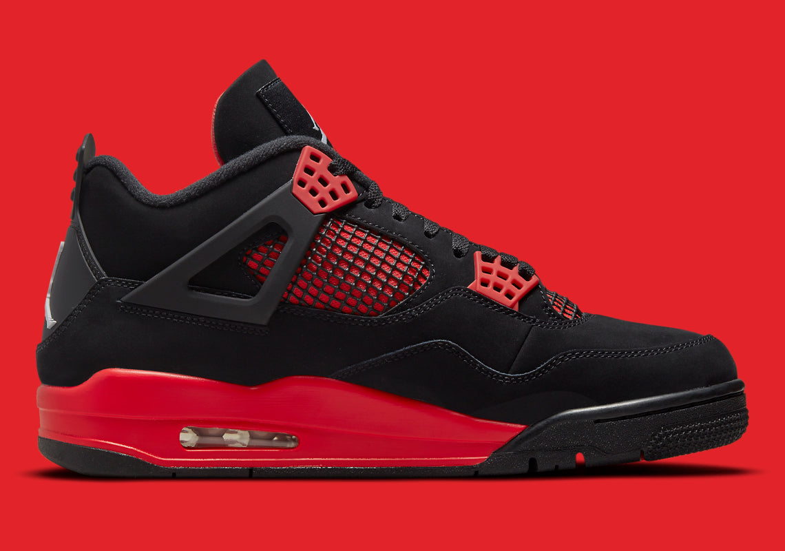 AIR JORDAN 4 "RED THUNDER" TEM LANÇAMENTO MARCADO PARA ESSE SÁBADO