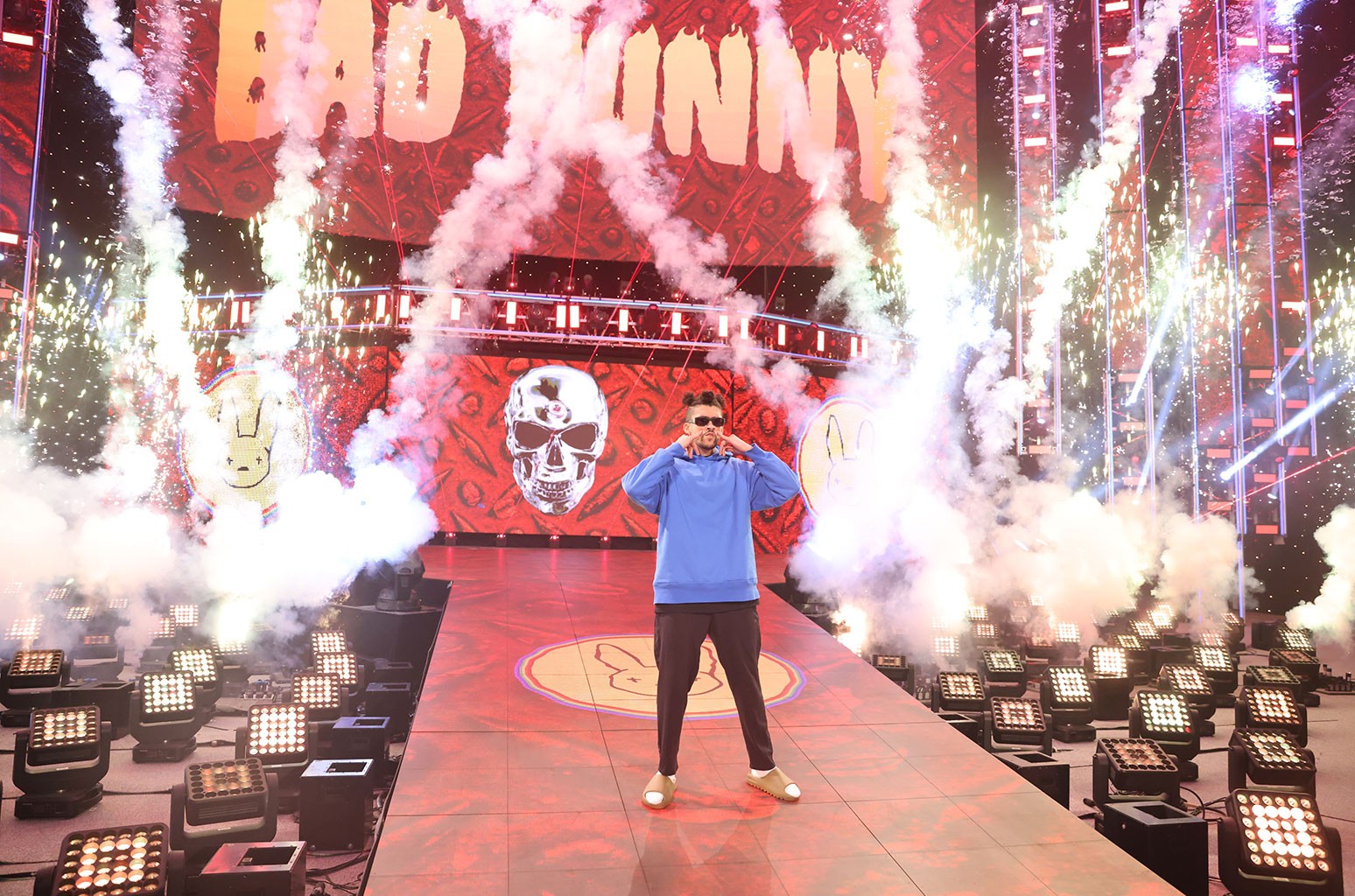 BAD BUNNY NO WWE