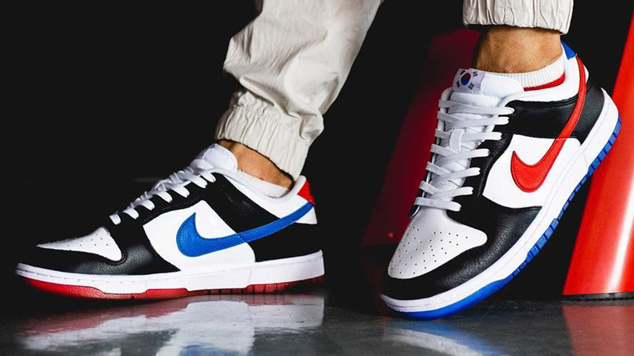 A Coréia do Sul terá um Nike Dunk Low inspirado na sua bandeira