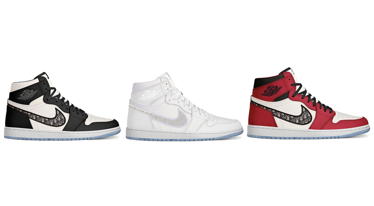 Novas cores do Jordan 1 x Dior surgem na internet