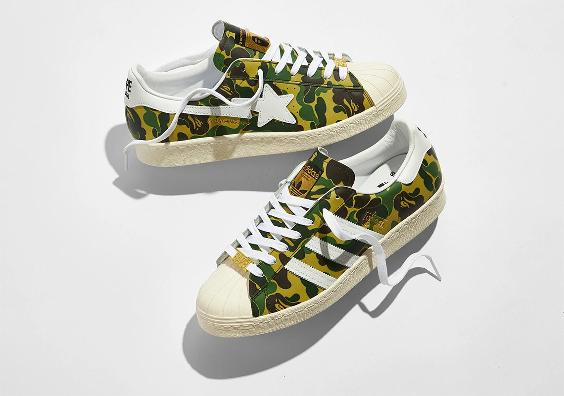 ADIDAS SUPERSTAR X BAPE: DATA CONFIRMADA