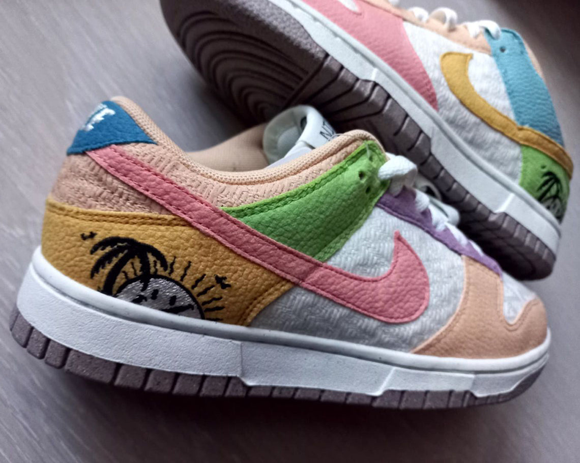 DUNK LOW COM REFERÊNCIA AO CLIMA TROPICAL SÃO VAZADAS NA INTERNET