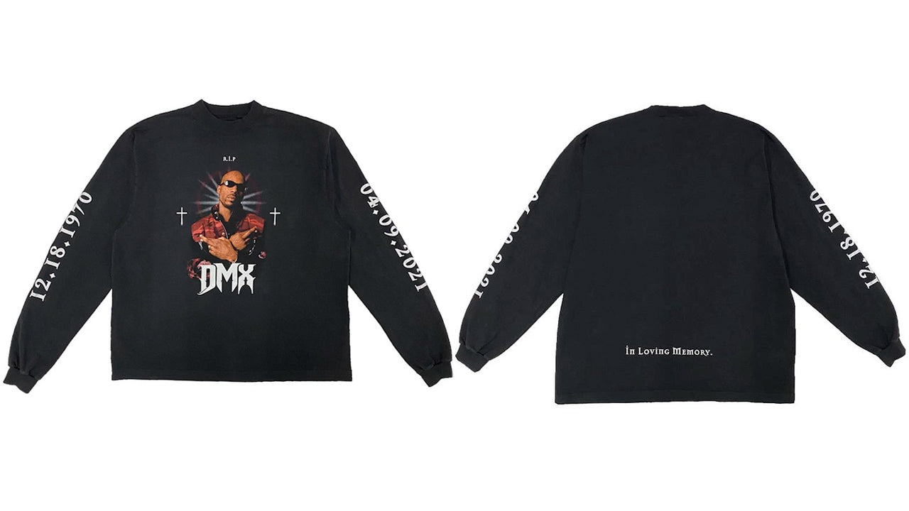 Yeezy e Balenciaga se unem para homenagear o rapper DMX