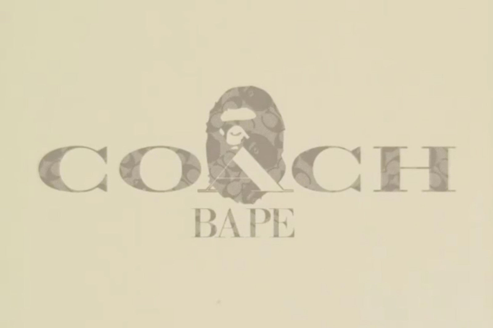 BAPE e COACH APRESENTAM UMA COLEÇÃO BEM COMPLETA