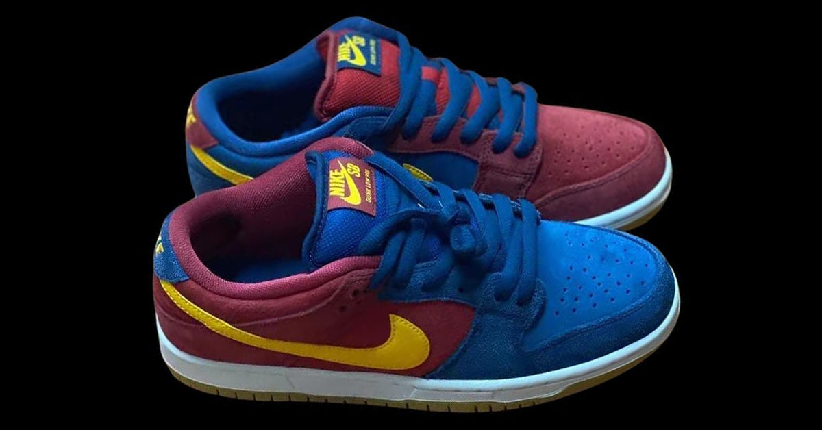 NIKE DUNK SB 'BARCELONA' TEM IMAGENS VAZADAS