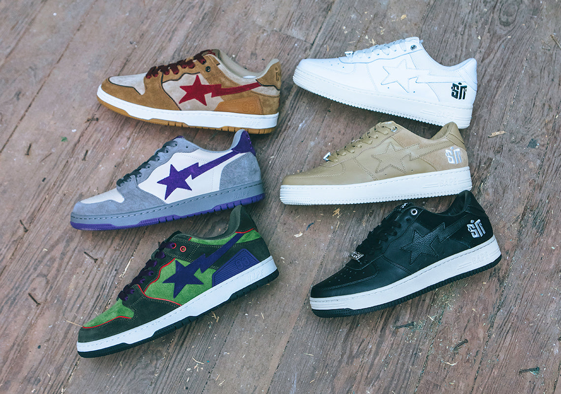 Sneaker News e BAPE anunciam parceria