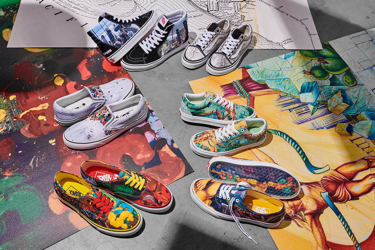 VANS REVELA COLABORAÇÃO COM MOCA