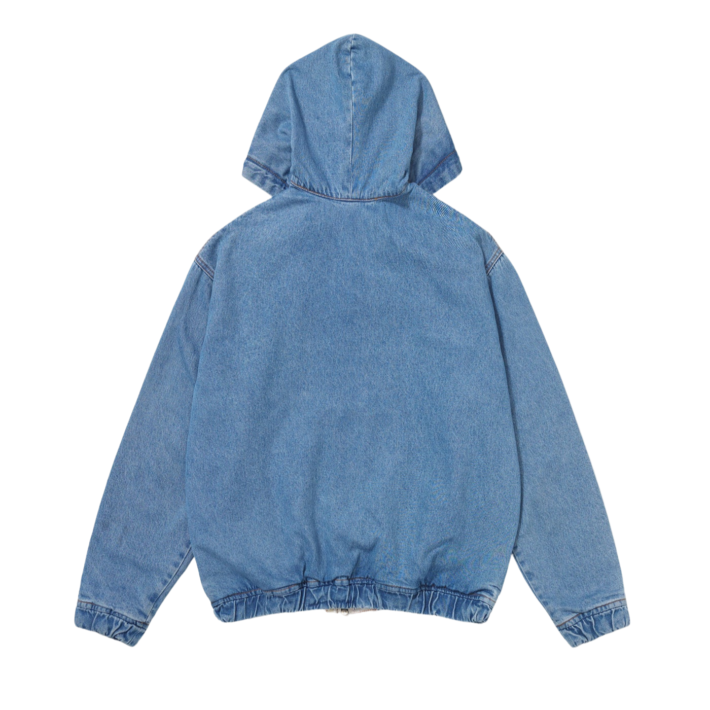 Jaqueta Piet Washed Denim Hooded