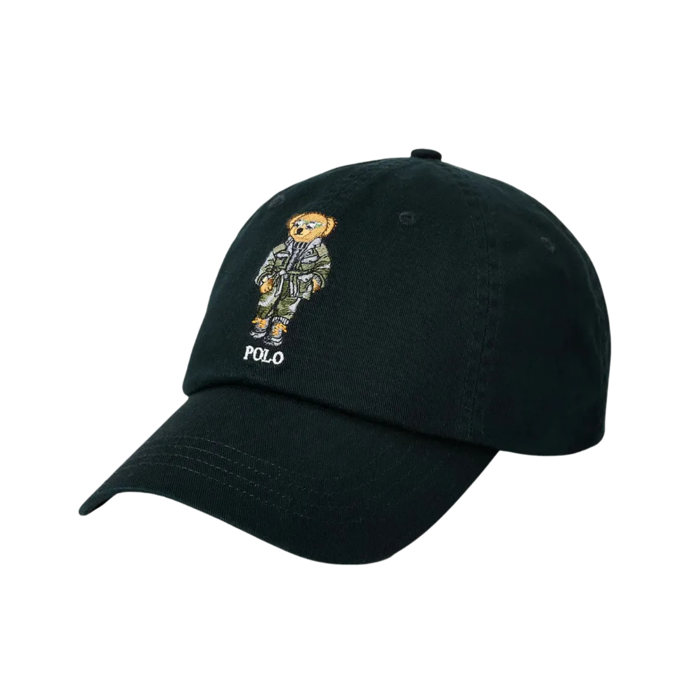 Boné Polo Ralph Lauren Polo Bear Twill Ball Preto