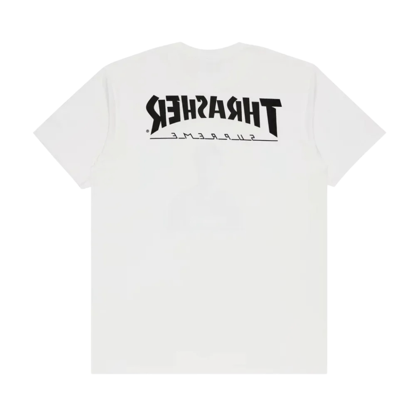 Camiseta Supreme x Thrasher Harold Hunter Branca