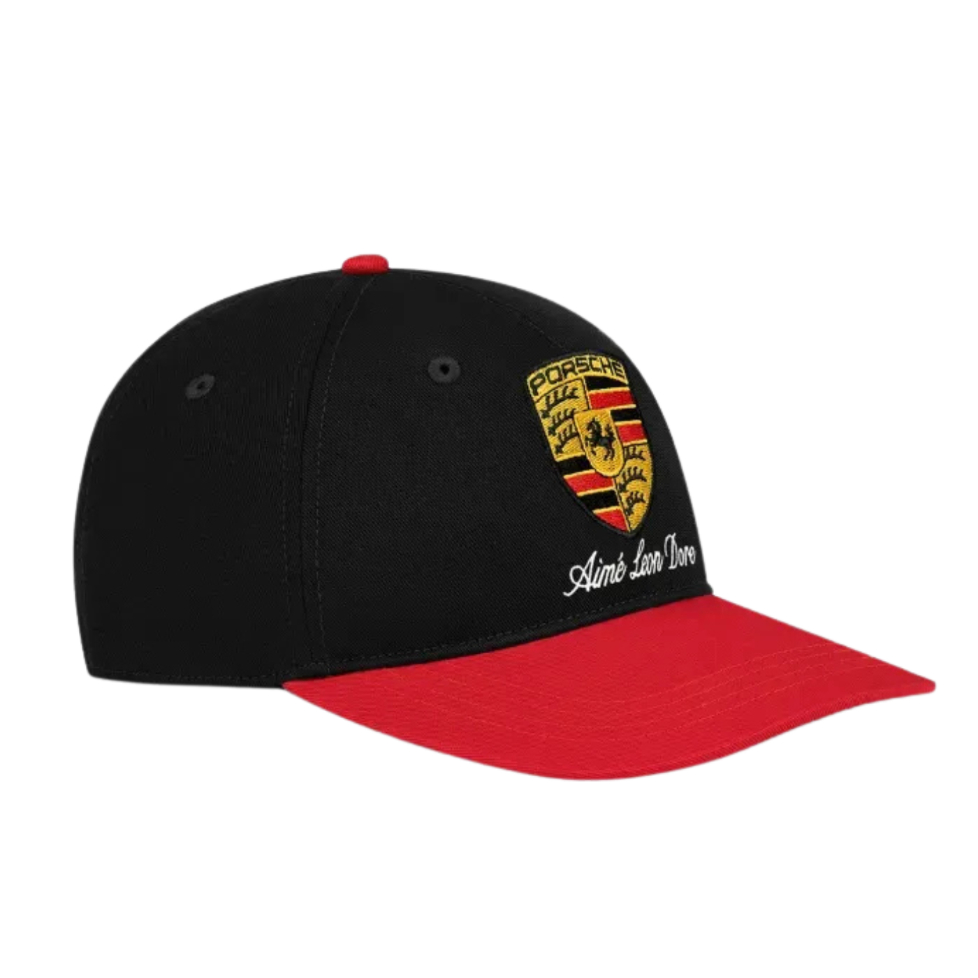 Porsche x Aimé Leon Dore Boné Colorblock Logo Jet Black Multi