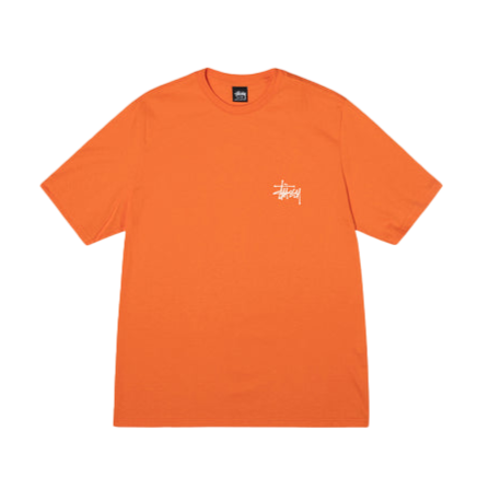 Camiseta Stussy Melted Laranja