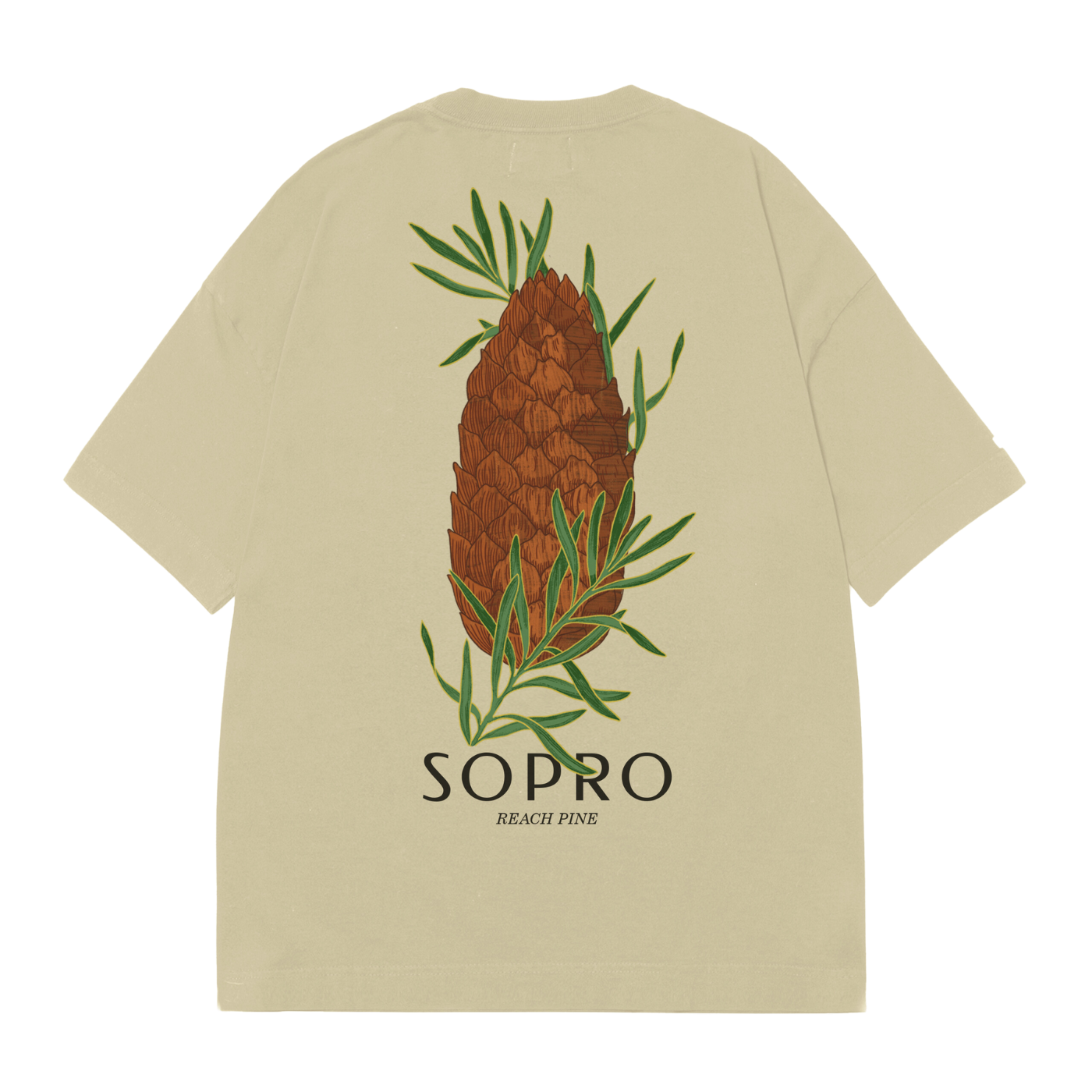 Camiseta Sopro Reach Pine