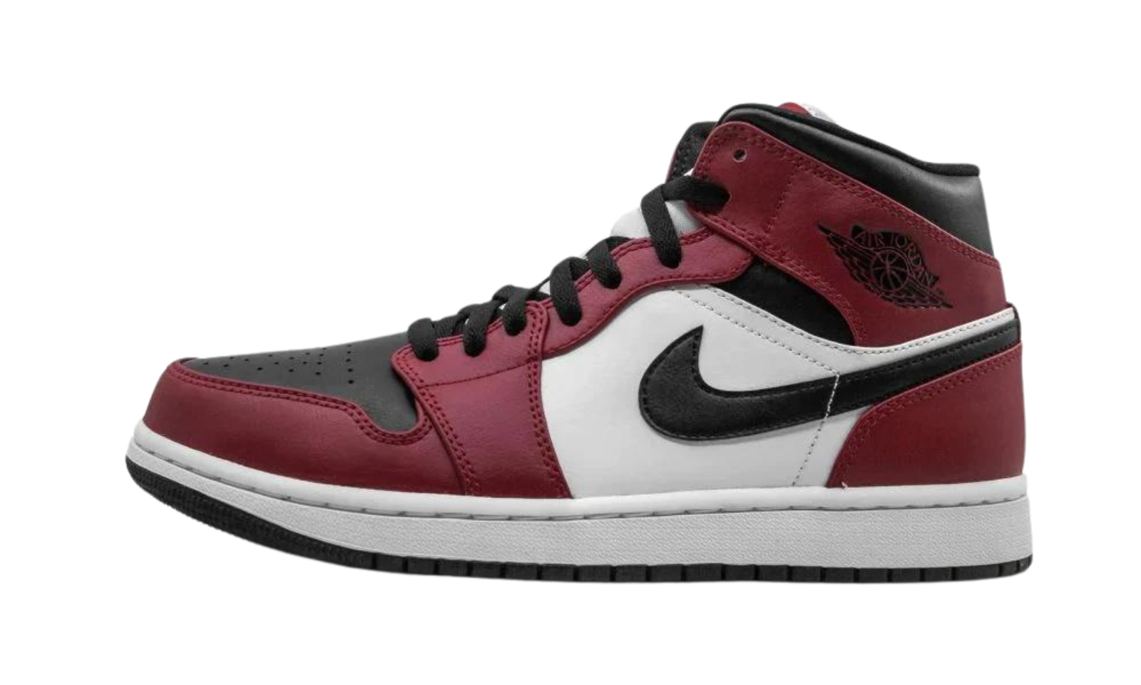 Air Jordan 1 Mid Chicago Black Toe