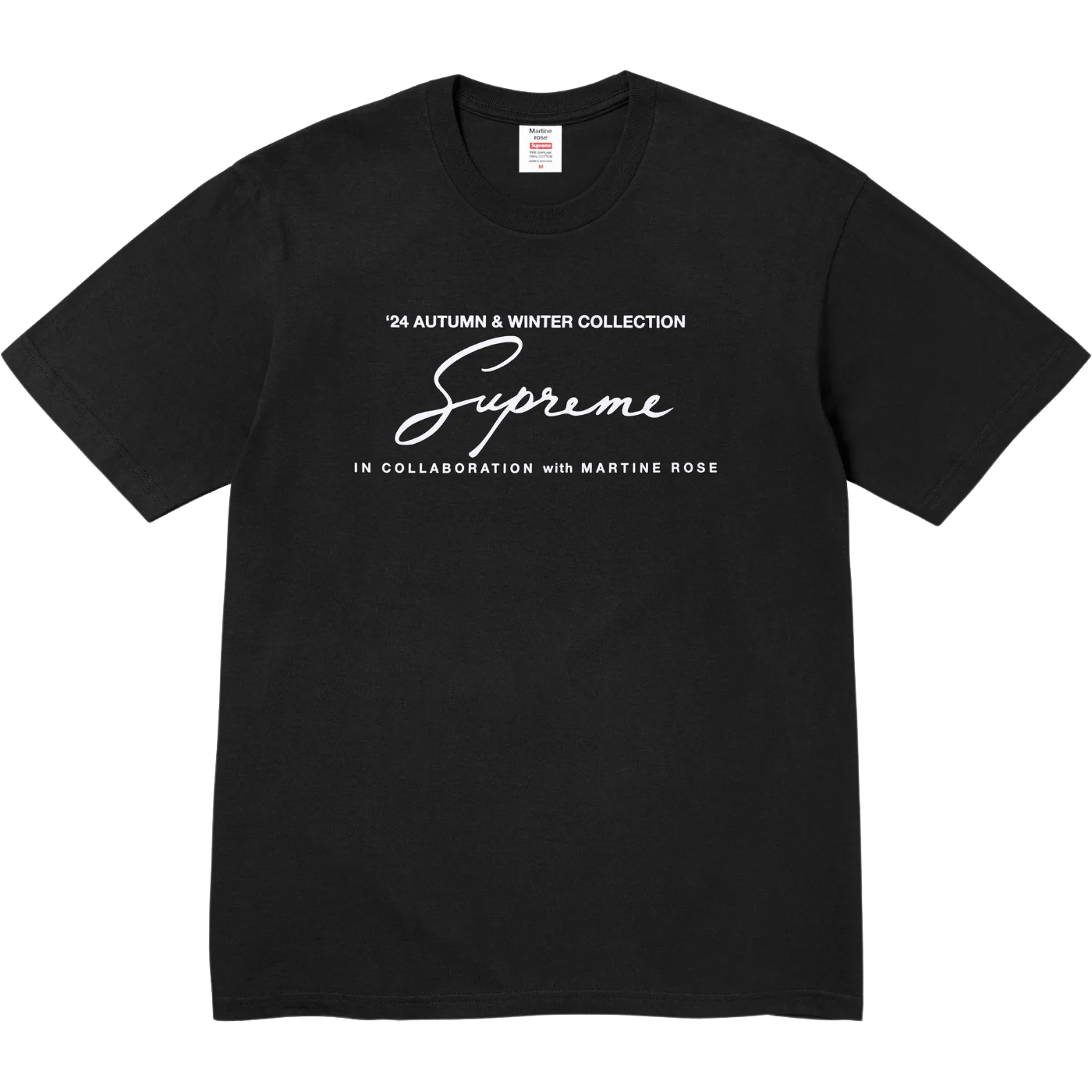 Camiseta Supreme Martine Rose Preta