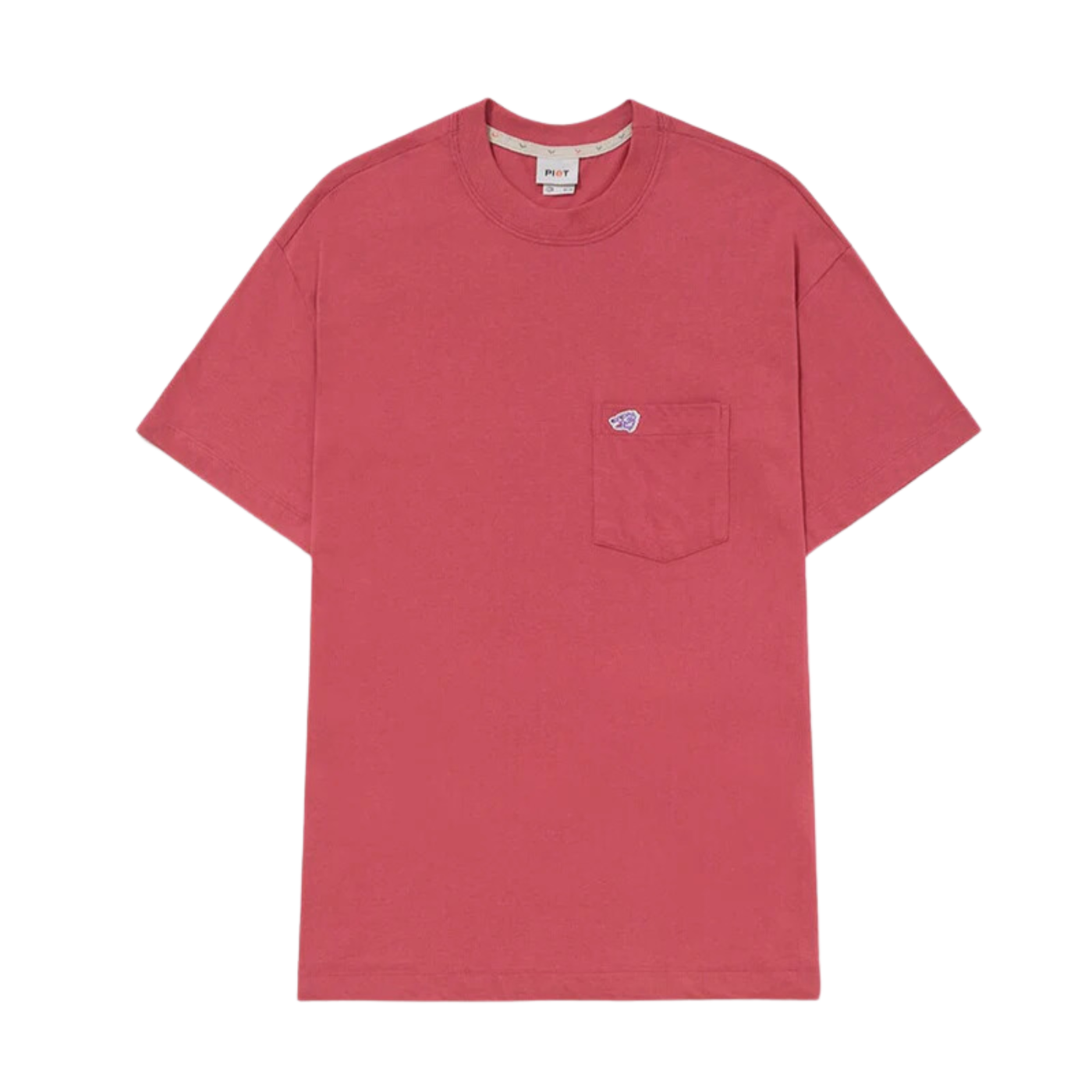 Camiseta Piet Pocket Vintage Red