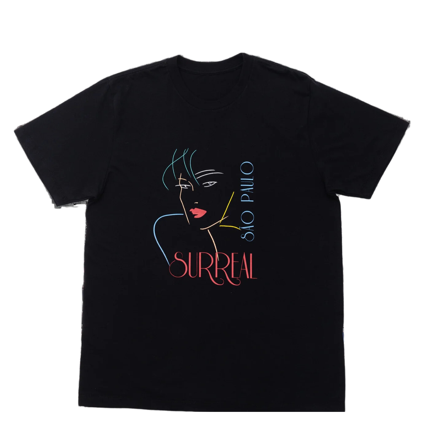 Camiseta Surreal Woman Preta