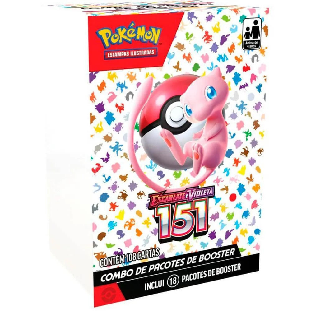 Pokémon Combo de Booster SV3.5 - 151 PTBR