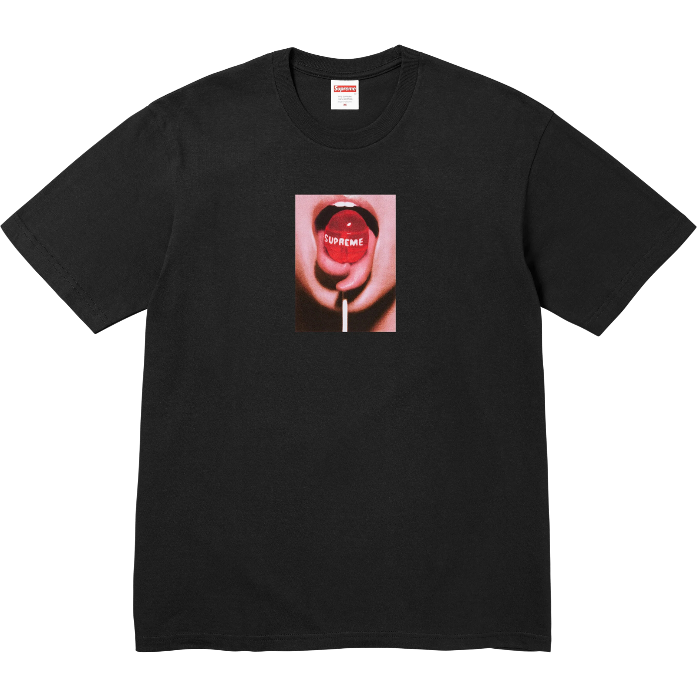 Camiseta Supreme Lollipop Preta