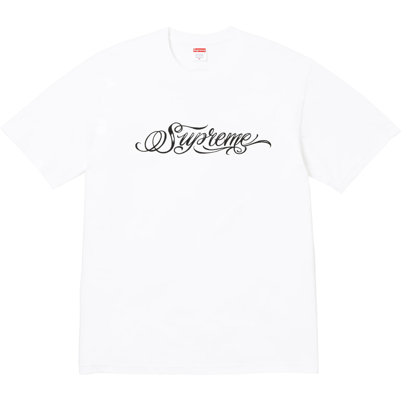 Camiseta Supreme Script Branca