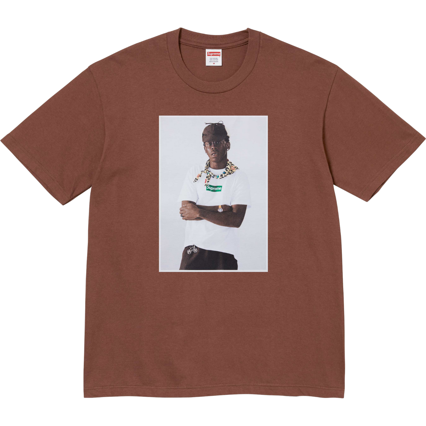 Camiseta Supreme Tyler Marrom