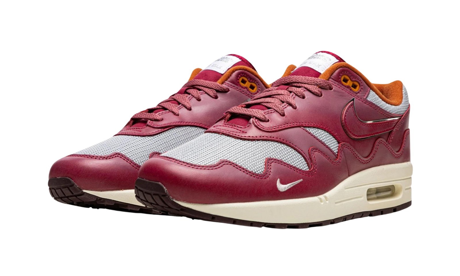 Air Max 1 Patta Rush Maroon