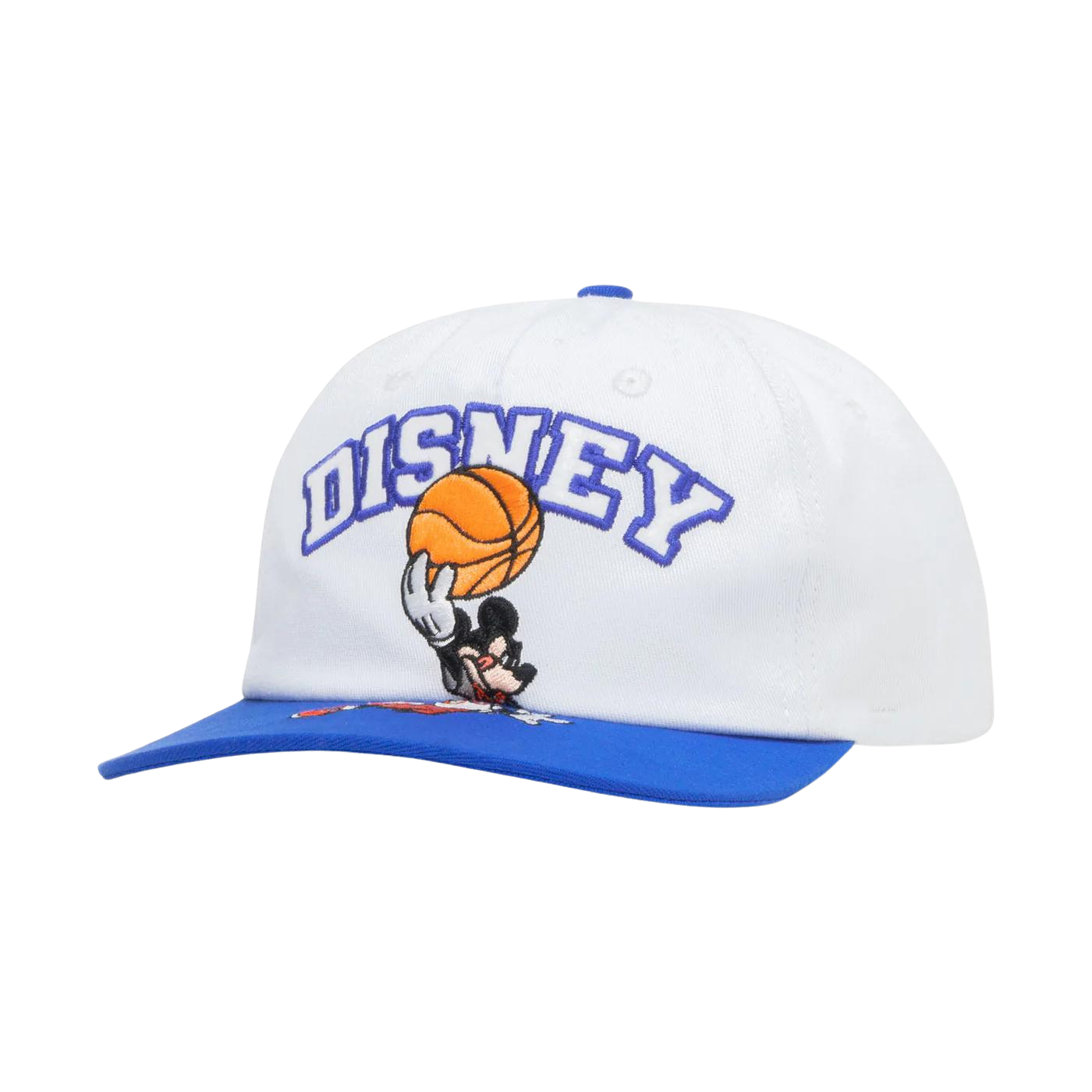 Boné High x Disney 6 Panel Basketball White/Blue