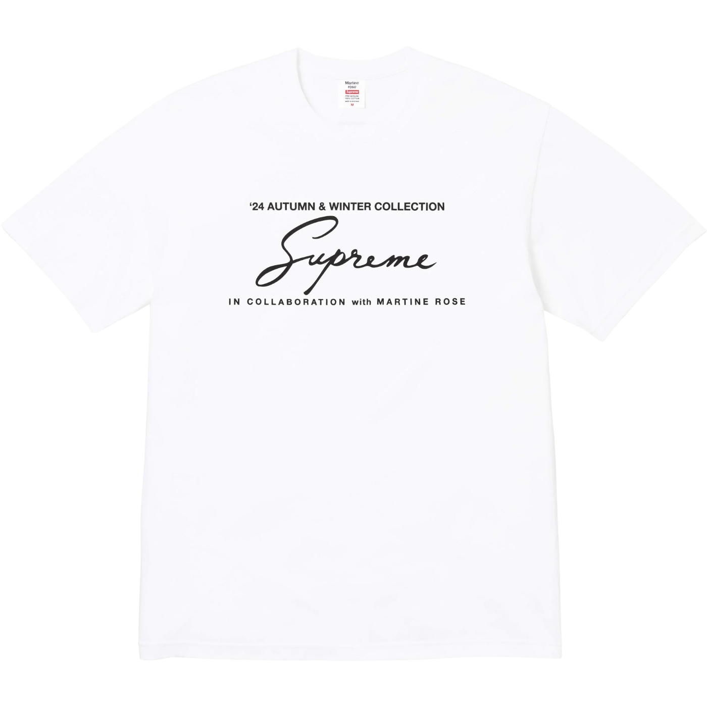 Camiseta Supreme Martine Rose Branca