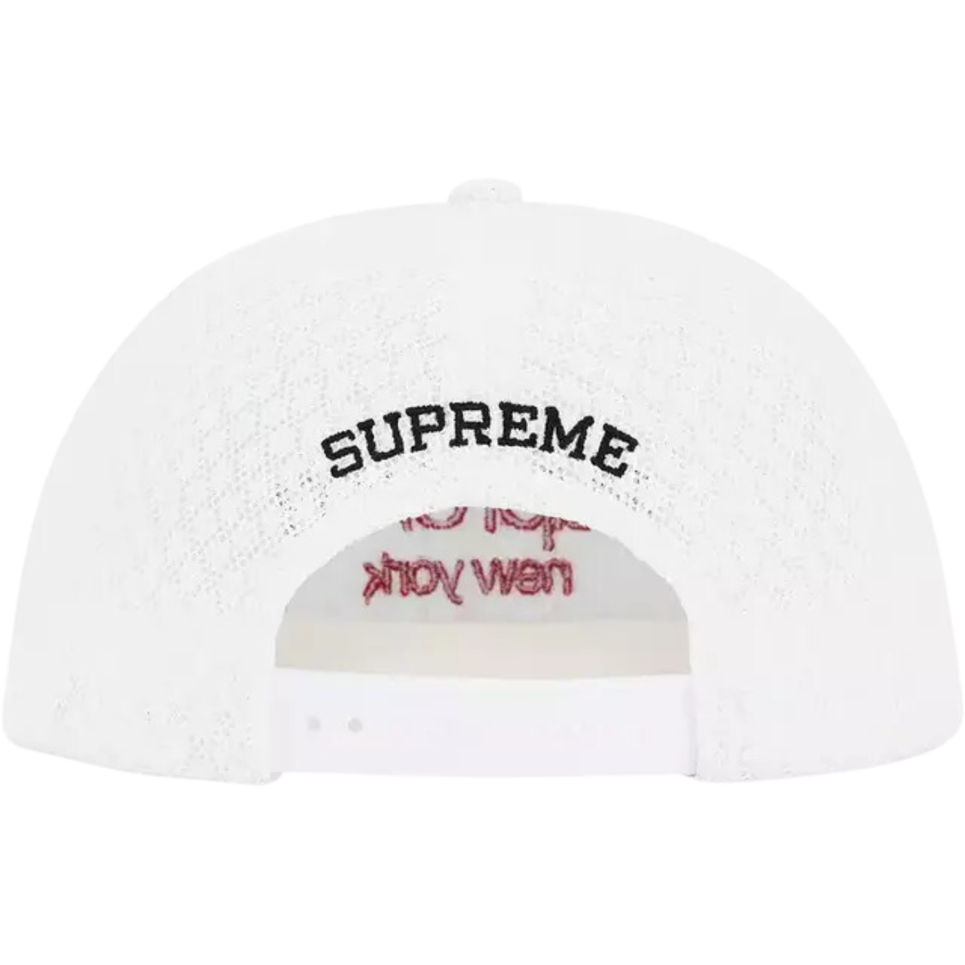 Boné Supreme Terry Mesh Branco