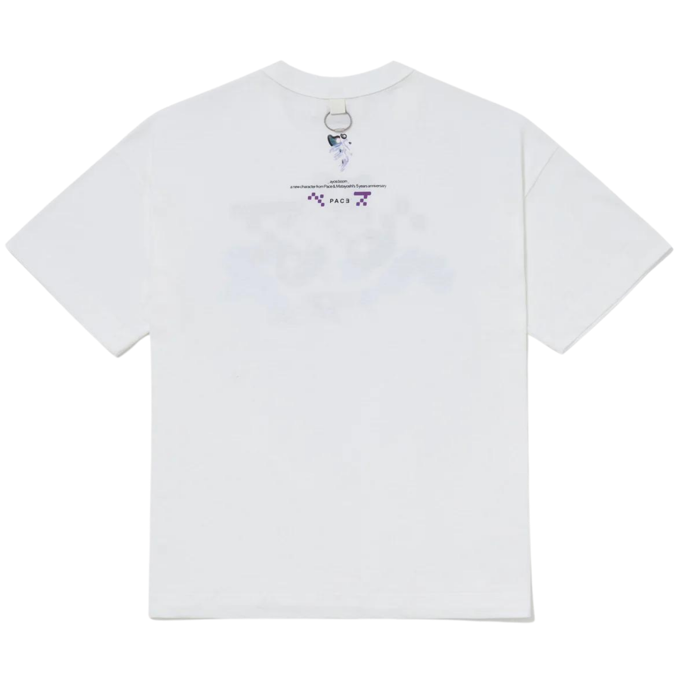 Camiseta Pace Ayos Boom Oversized Off White