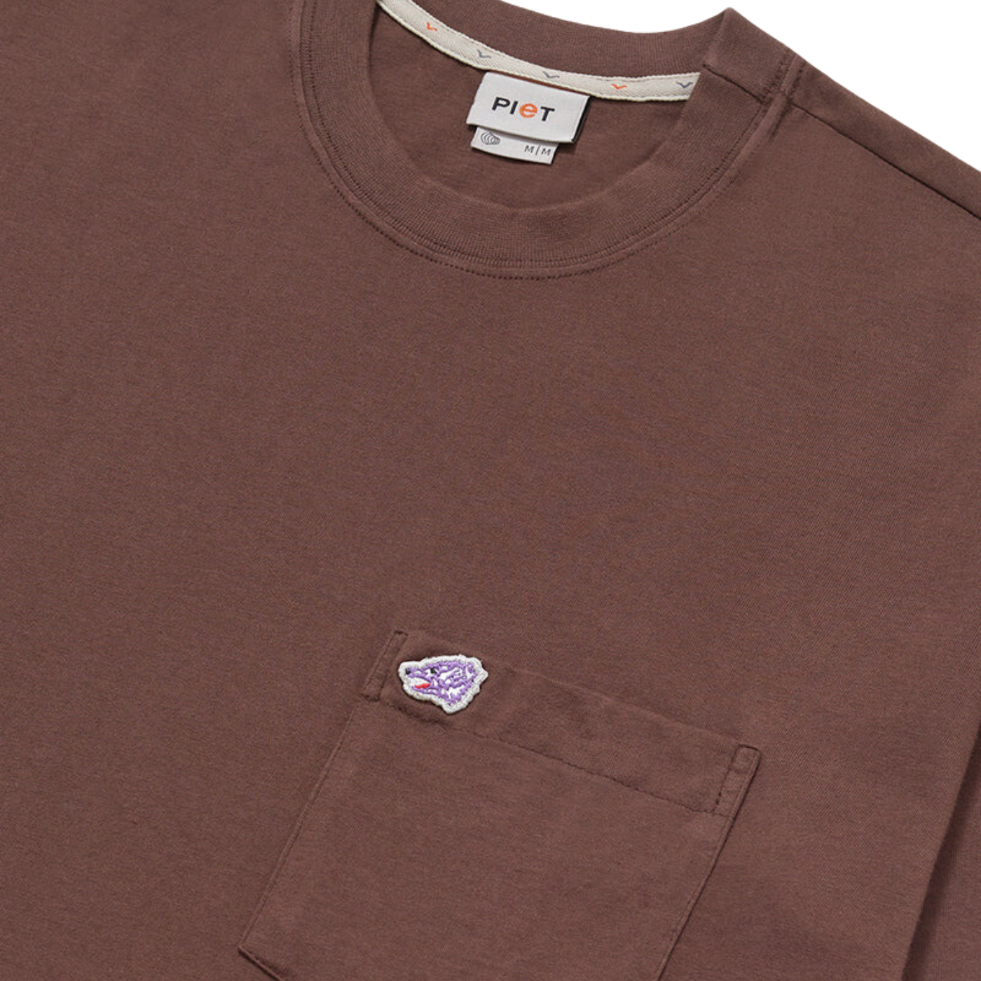 Camiseta Piet Pocket Brown