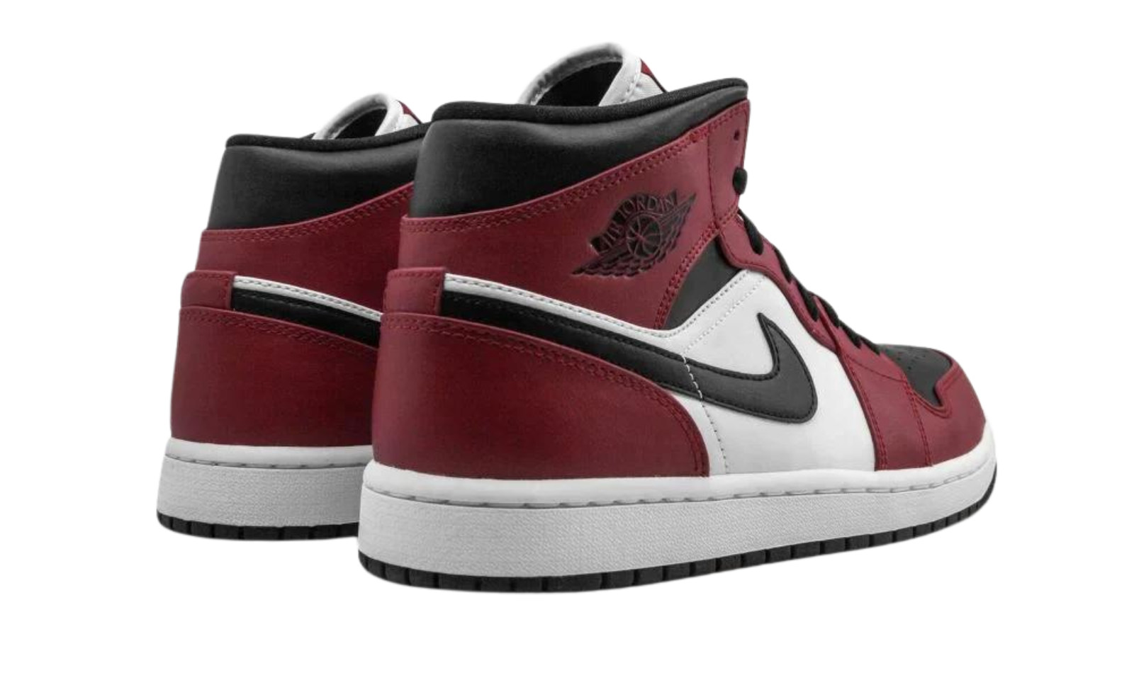 Air Jordan 1 Mid Chicago Black Toe