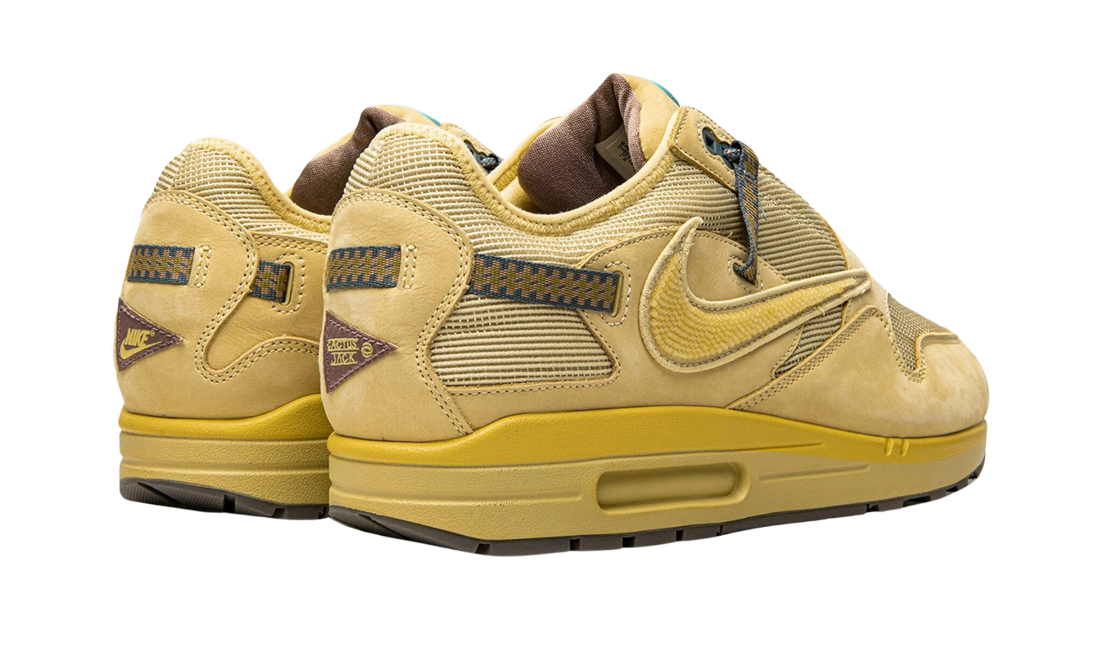 Air Max 1 x Travis Scott Cactus Jack Saturn Gold