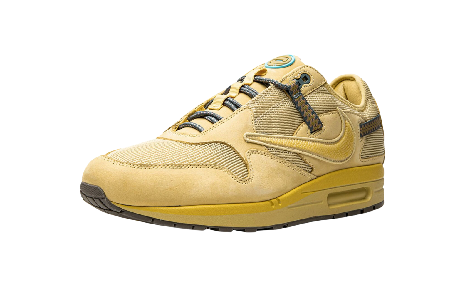 Air Max 1 x Travis Scott Cactus Jack Saturn Gold