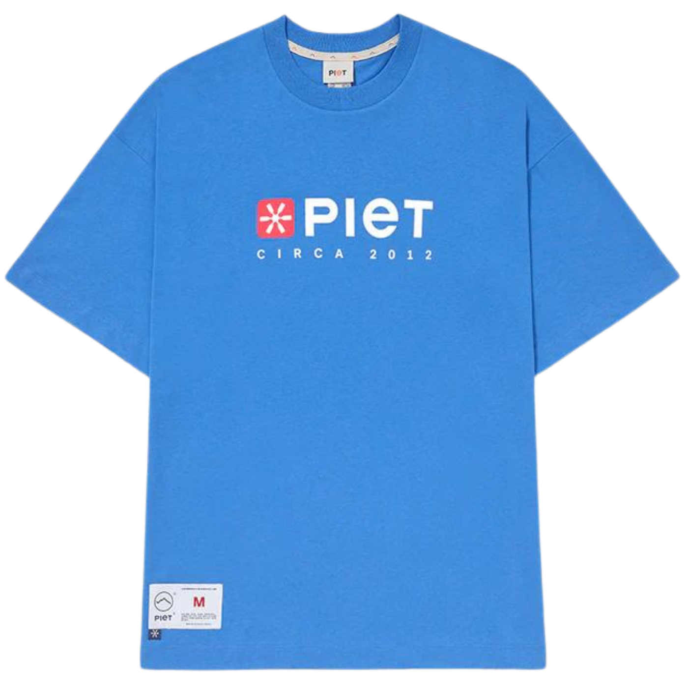 Camiseta Piet Circa Oversized  Cobalt Blue