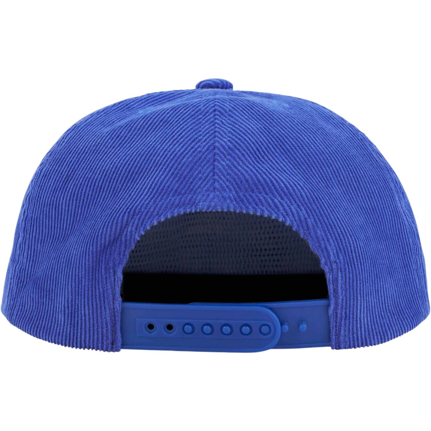 Boné Supreme Champagne Corduroy 5-Panel Azul