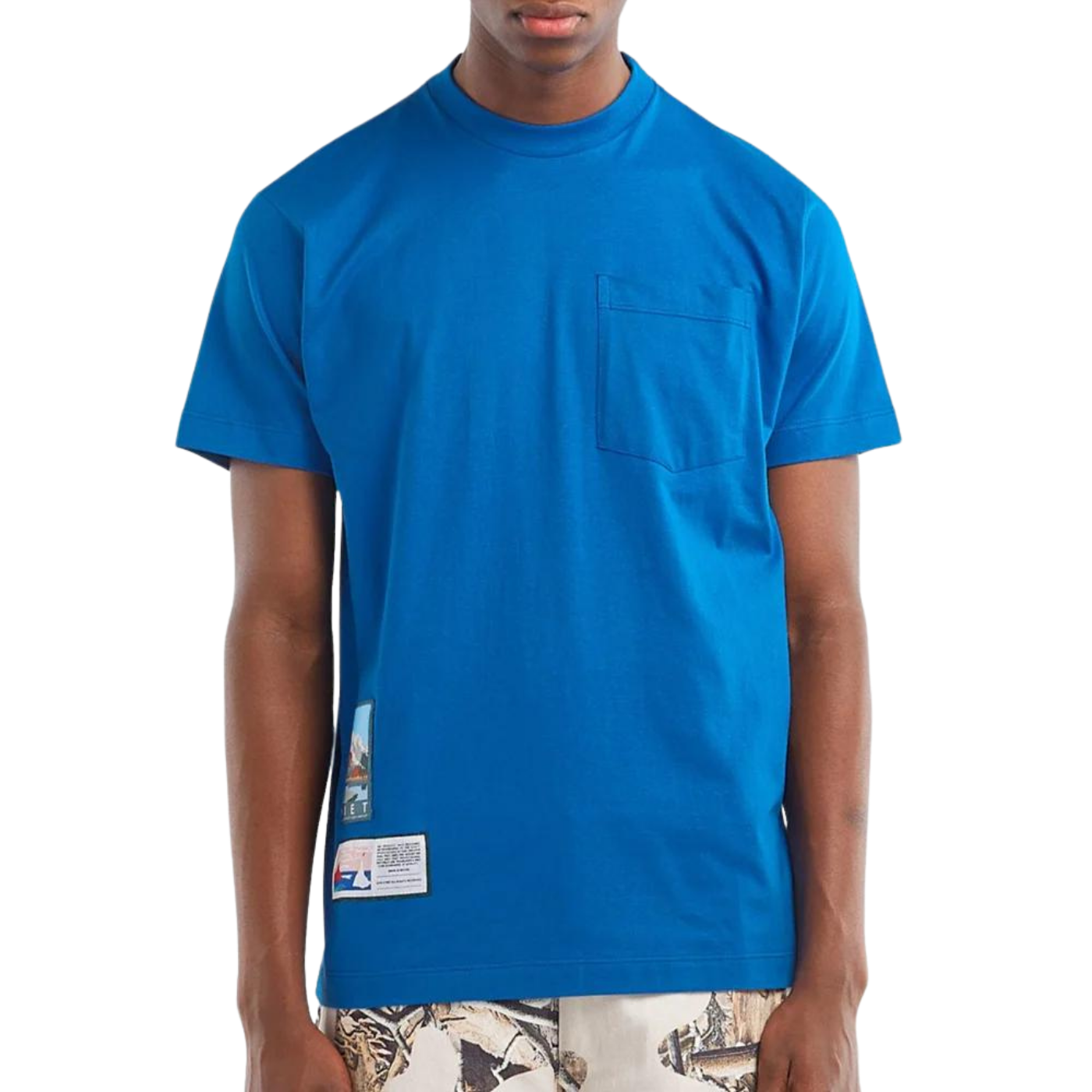 Camiseta PIET Pocket Tee Riviera Blue