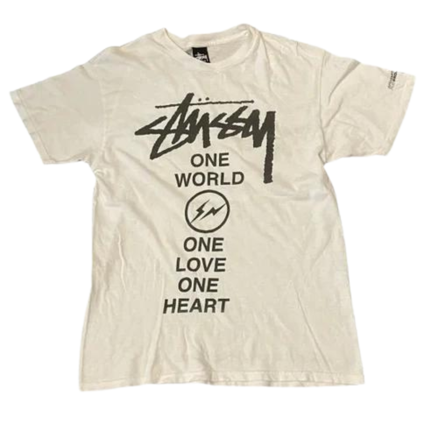 Camiseta Stussy Fragment Branca