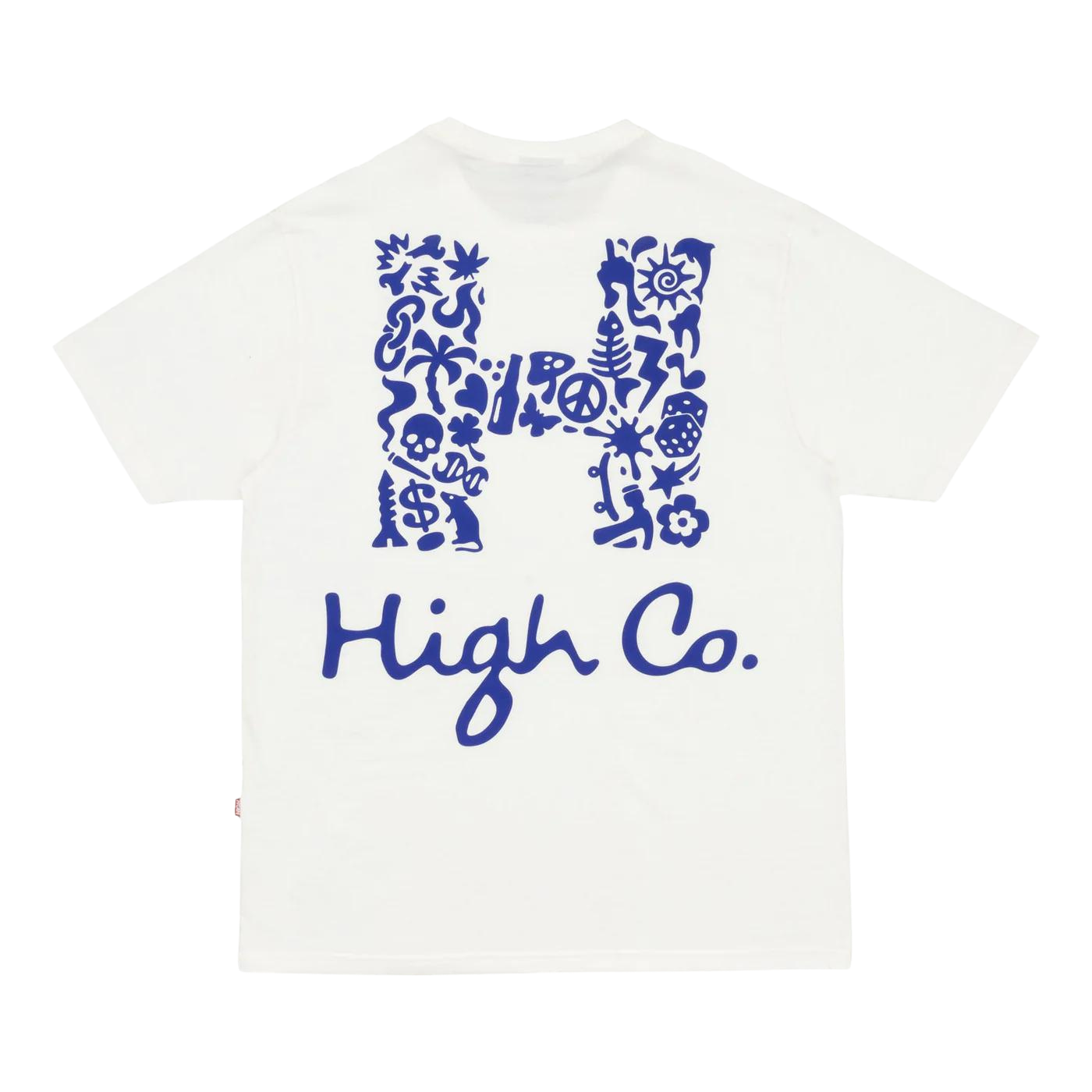 Camiseta High Overall White